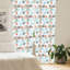 Panneaux de rideaux semi-transparents avec passe-tringle-1106940762