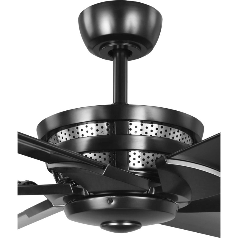 Huff 96'' Ceiling Fan, Black