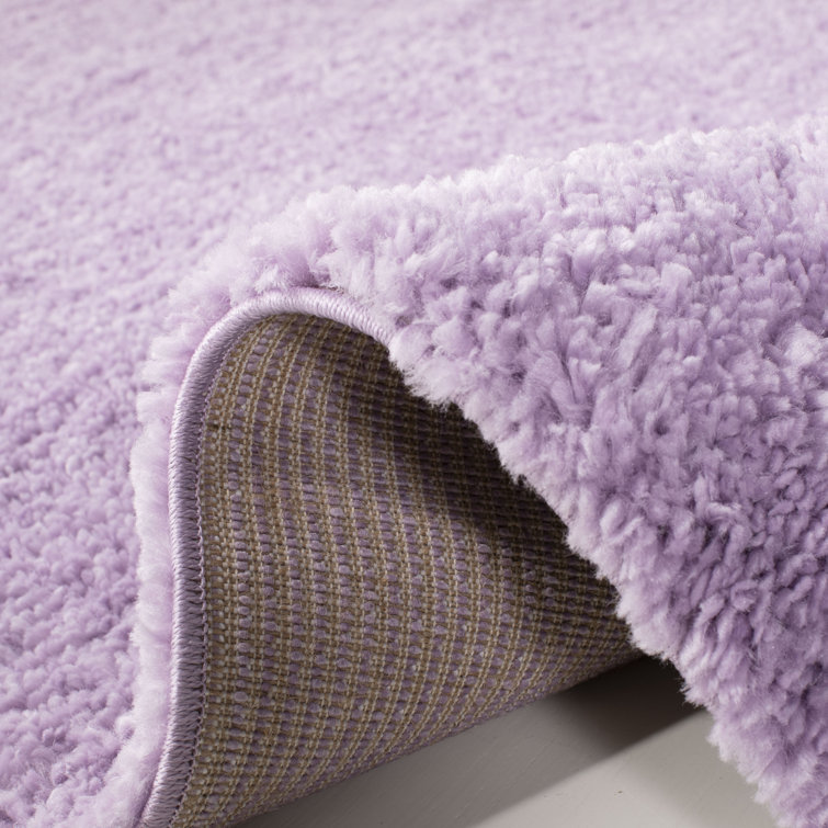 Jiang Lilac Shag Area Rug