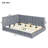 Full Size Upholstered Daybed/Sofa Bed Frame-Gray, Velvet