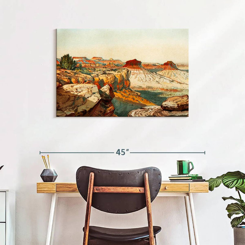 Alvord étonnant paysage du Grand Canyon, H 24 po x l 36 po