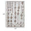 Tapis Betty, motif géométrique, polyester brun beige-99376389