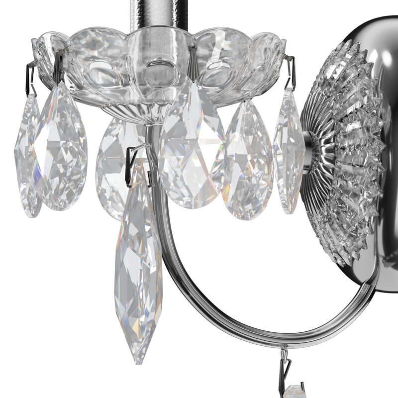 Century 1 - Light Candle Wall Light, Polished Silver