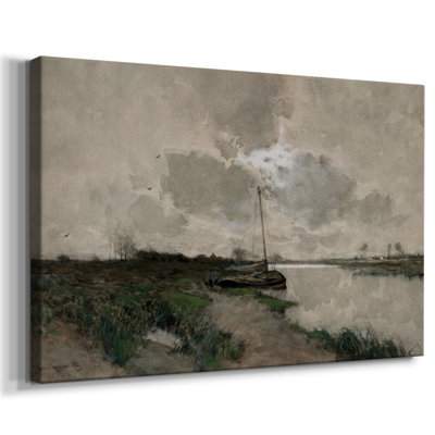 Paysages rétro-CCXCVI -Galerie enveloppée Cavas