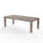 Pascaline Rectangular Aluminum Outdoor Dining Table