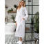 LOTUS LINEN Waffle Kimono Lightweight Robes - Cotton Bath Robe-60579760-60579773