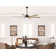 Gravity 6 - Blade Ceiling Fan with LED Light Kit and Handheld Remote and Wifi Smart Fan