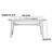 Simple small Japanese rock plate dining table-1176765258