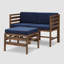 Canapé de patio en acacia avec coussins et repose-pieds-815904568-827148860