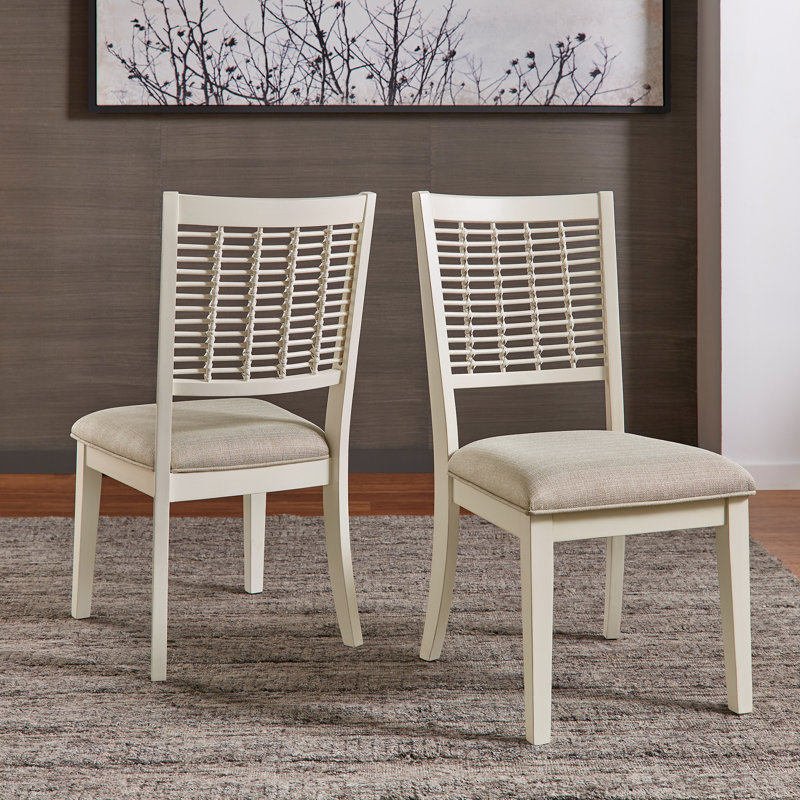 Chaise d'appoint blanche Scavris