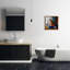 Litière lisant un chat amusant, art mural encadré par Lucia Heffernan pwp-302-181281440-181281441