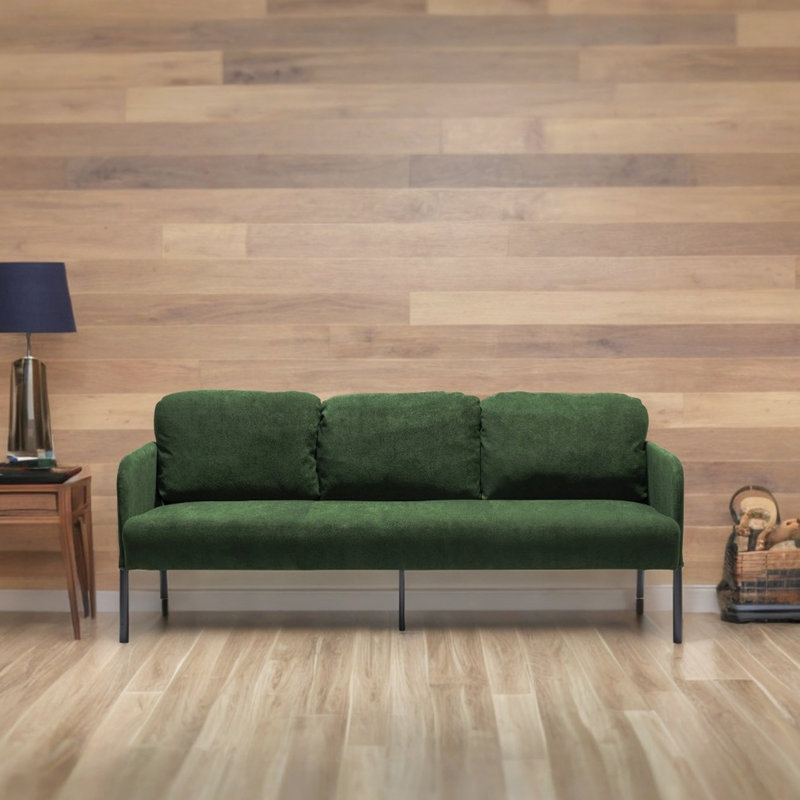 3 places, tissu doux et pour une utilisation quotidienne qui rehausse le décor de la chambre à coucher, Vert