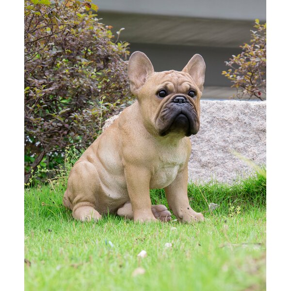 Hi-Line Gift Ltd. French Bulldog Squatting Statue & Reviews | Wayfair