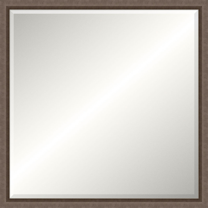 Bryand Solid Wood Mirror, 39.5" x 39.5", Square
