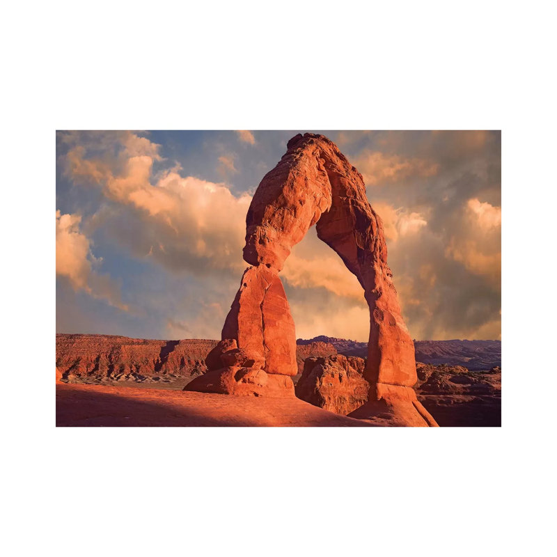 Delicate Arch in Arches National Park, Utah III 1 Piece Wrapped Canvas Wall Art, 20.32 cm H x 30.48 cm W