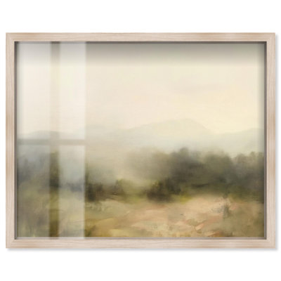 «Haze Horizon Shadowbox», reproduction de paysage par Art Remedy