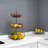 Prep & Savour Independence Metal Fruit Bowl