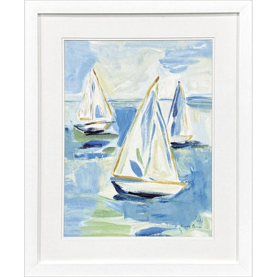 Setting Sail I Framed Art