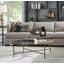 Vienna Large Round Coffee Table - Glass Top-902839792