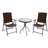 Bertfriede 2 - Person Patio Dining Set with Round Table