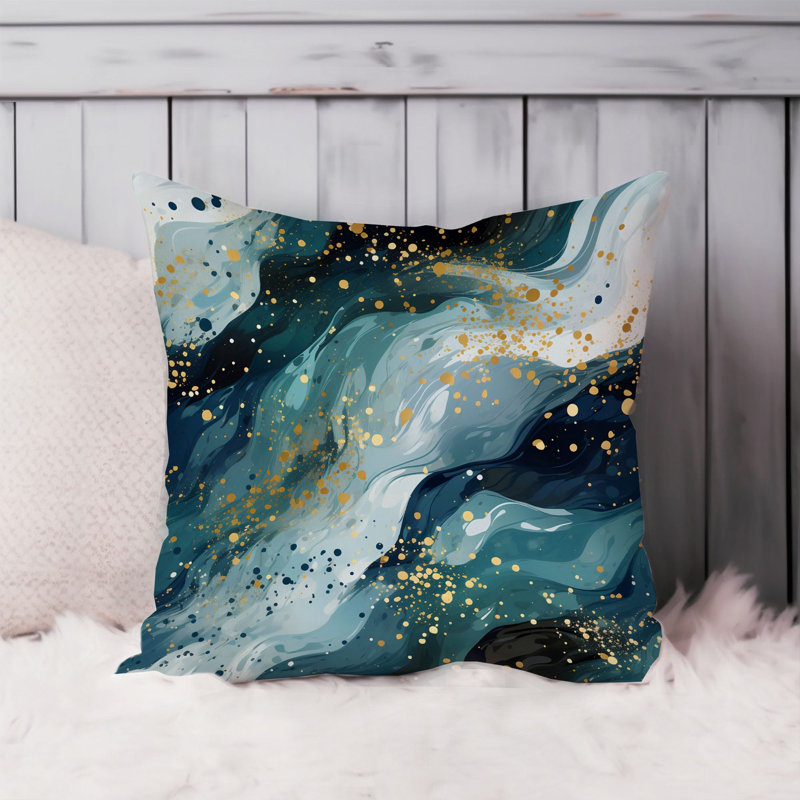 Abstract Flow Elegance V Modern, 18"H x 18"W