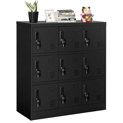 Metal 3 - Tier 35.4'' Gym Locker with Key