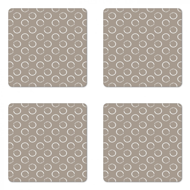Square 4 Piece Coaster Set