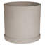 Pot à fleurs rond intérieur / extérieur en plastique moderne avec soucoupe-1944428720-1927843348