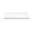 59" Premium Solid Surface Deep Soaking Bathtub With Acrylic Shelf