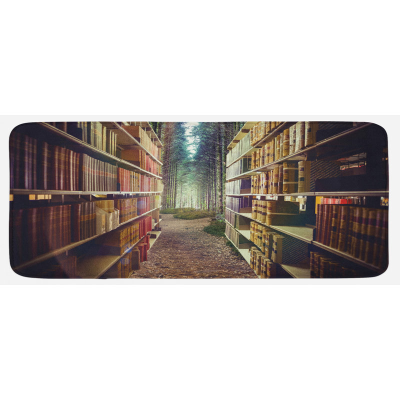 Tapis de cuisine pour bibliothèque