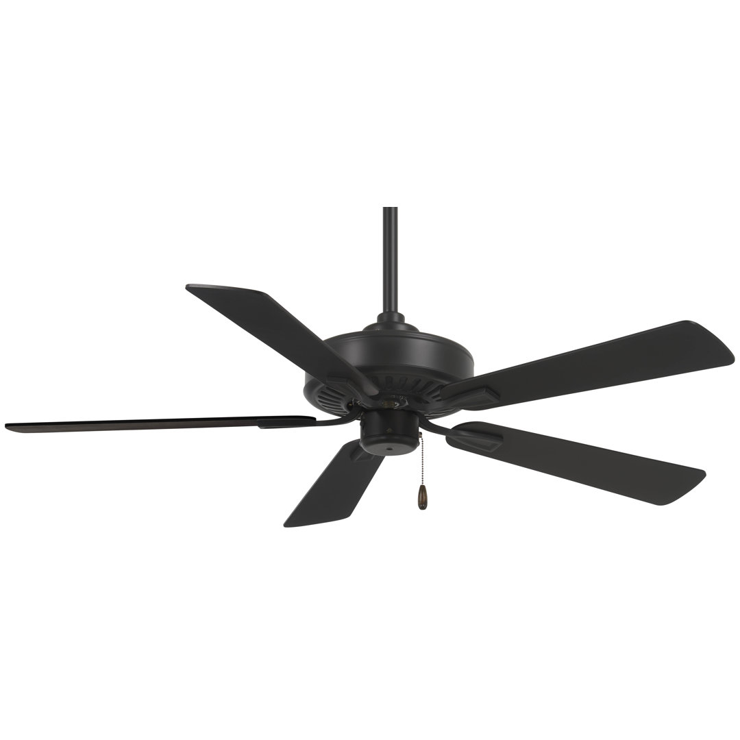 52" 5 - Blade Standard Ceiling Fan with Pull Chain Minka Aire