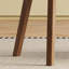 Chaises de salle à manger en cuir de polyuréthane David avec pieds en bois