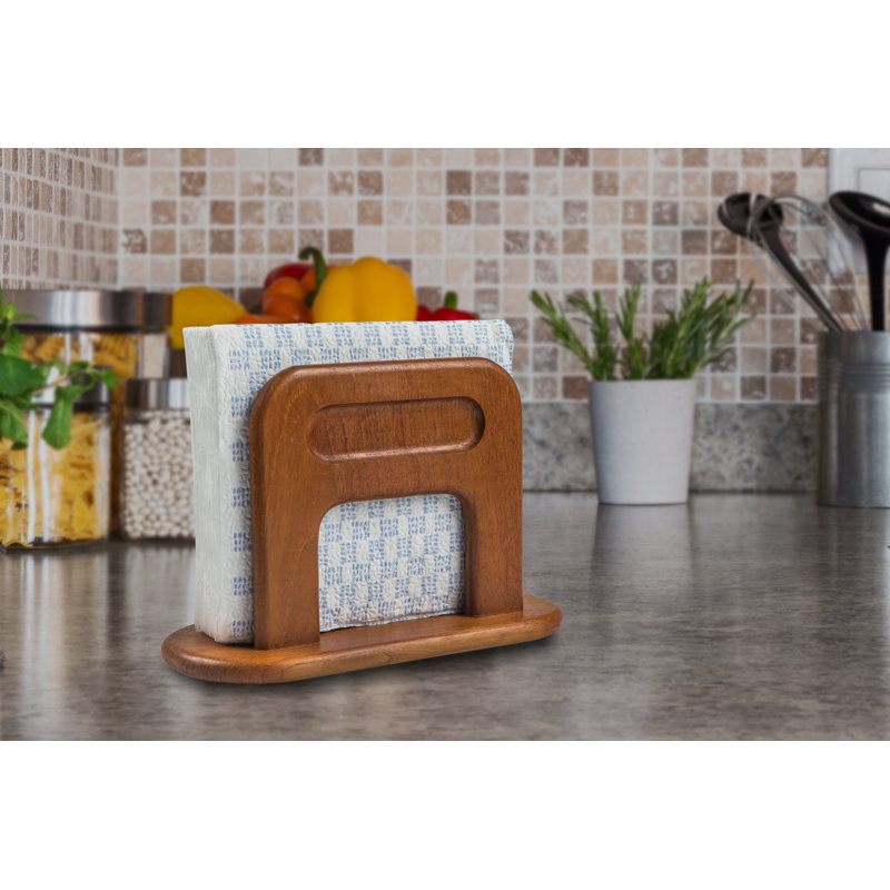 Premium Grade Teak Napkin Holder