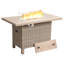 45" Propane Gas Fire Pit Table