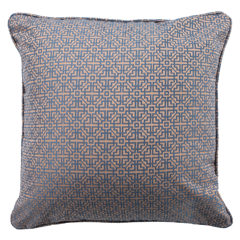 Caitria Geometric Cotton Reversible Throw Pillow