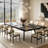 2-Way Extendable Dining Table for 4-10, 3-Stage Transformative Forms-134894853