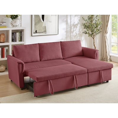 77'' Upholstered Sleeper Sofa