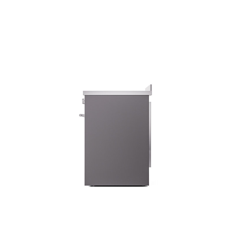 ILVE Professional Plus II 30 in Induction Range, Graphite Matte/Stainless Steel