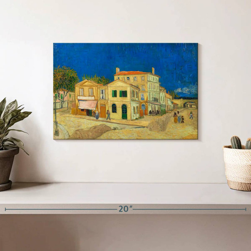 Sireci The Yellow House, 8" H x 12" W