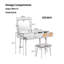 Ensemble coiffeuse 43,3 "Classic