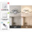Ventilateur de plafond réversible à intensité variable de 41 pouces avec lumières DEL et télécommande