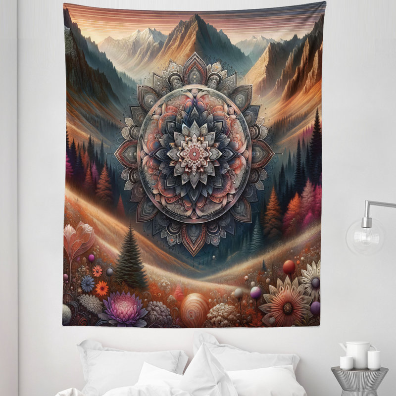 Tapisserie en microfibre, H 88 po x l 68 po