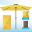  Parasol de marché rectangulaire 120 po x 78 po avec manivelle-1920056183
