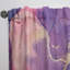 Rose et or fuchia liquide Art VI - Rideau moderne - Velours obscurcissant - 1 panneau-72114103