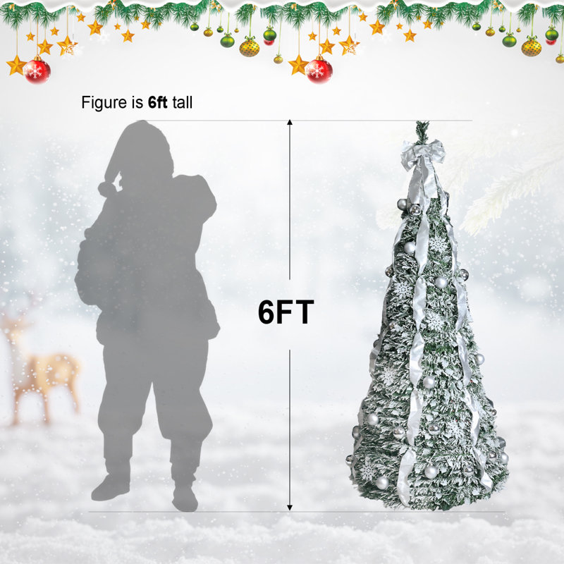 Pop-up Christmas Tree Pvc Modern Easy Installation