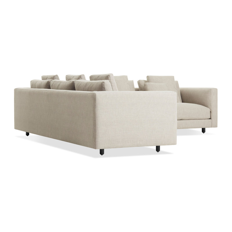 Hands Down Sectional, Right Hand Facing, Tofte Navy, Tofte Navy Polyester Blend