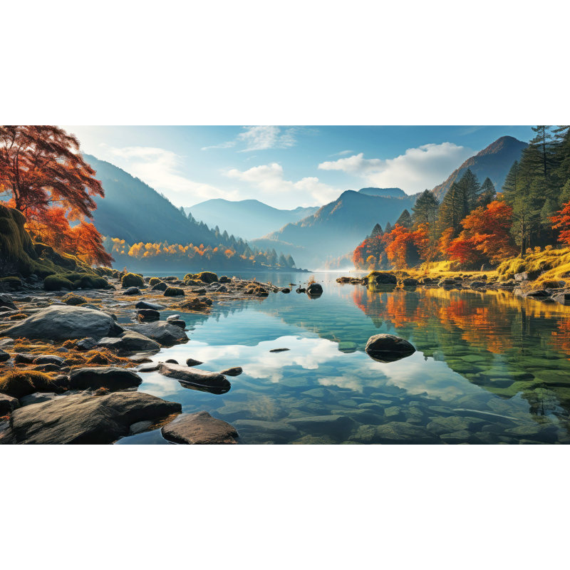 Toile tendue Golden Cove, H 20 po x l 36 po
