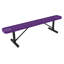 Banc, vert texturé, extensible, 1,83 m, sans dossier, portable-608215628-608215630