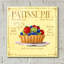  «Patisserie 7» par Fiona Stokes-Gilbert, art mural en verre acrylique, 12 po x 12 po