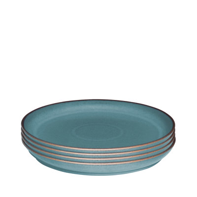 Denby Azure Coupe Dinner Plates